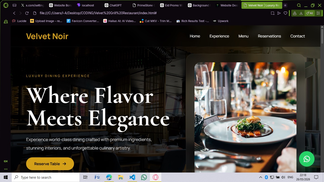 Business Website Example